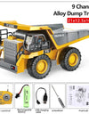 RC Remote Control Toys Cars Excavator Bulldozer Dump Truck 2.4G High Tech Vehicle Engineering Cars Model For Boys Birthday Gifts