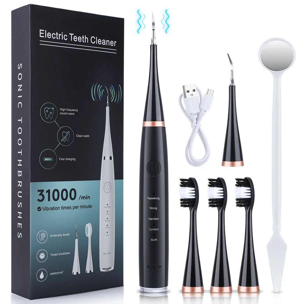 Electric Dental Calculus Remover Dental Scaler Tartar Plaque Stains Cleaner Teeth Whitening Kit Teeth cleaner Oral Hygiene Care