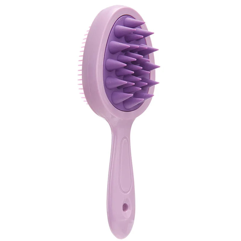 Shampoo Brush Head Scalp Massage Comb Hair Washing Comb Body Massage Brush Bath Shower Brush Salon Hairdressing Tool