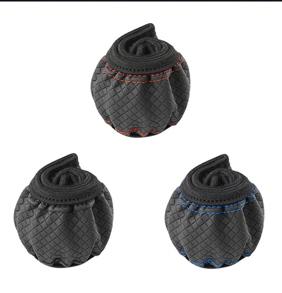 Universal Microfiber Leather Car Steering Wheel Cover 37CM 39CM