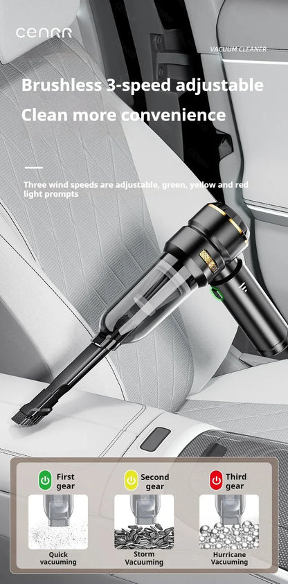 Powerful Car Vacuum Cleaner Portable 998000PA HandHeld Cordless Vacuum Cleaner Wireless Car Cleaner Robot Cleaning Machine