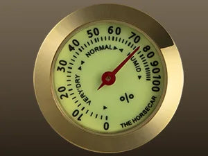 Cigar Humidor, Solid Wood Cigar Ashtray & Acrylic Cigar Jar Kit with Cigar Cutter, Humidifier and Dropper, Holds 18-20 Cigars