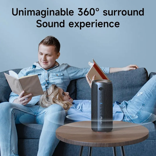 40W High-power Bluetooth Speaker 3D Stereo Bass Bluetooth Speaker Portable IPX5 Waterproof Suitable TWS Boom Box