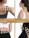 Wood Therapy Massage Tools,Wood Back Massager Roller Rope - for Body Shaping,Pain Relief,Wooden Therapy Lymphatic Tool