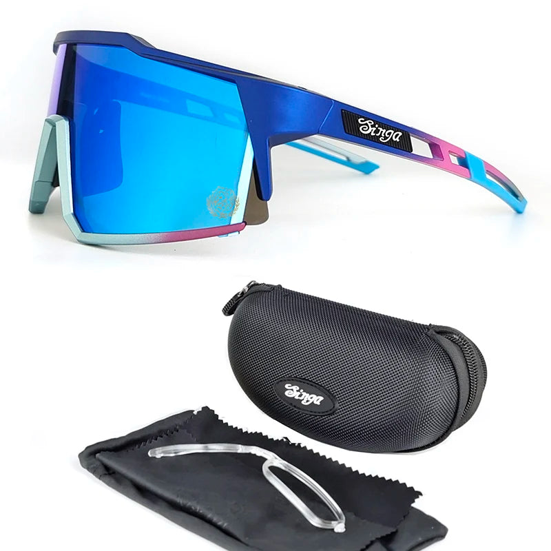 Photochromic Cycling Sunglasses UV400 Sports Bike Eyewear