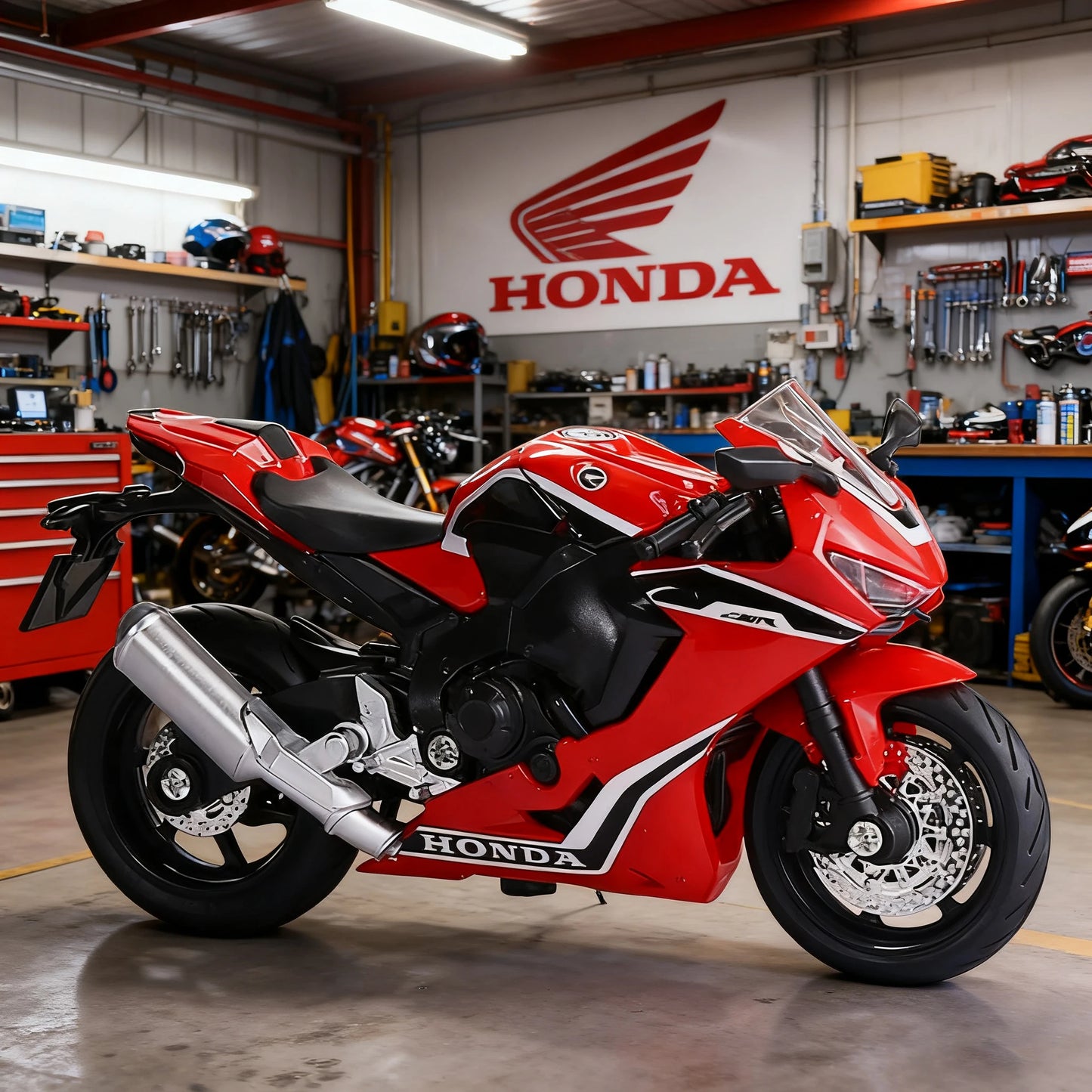 1/18 Suzuki Hayabusa GSX1000R YZF-R1 Motorcycle Model Toy Vehicle Collection Autobike Shork-Absorber Off Road Autocycle Toys Car