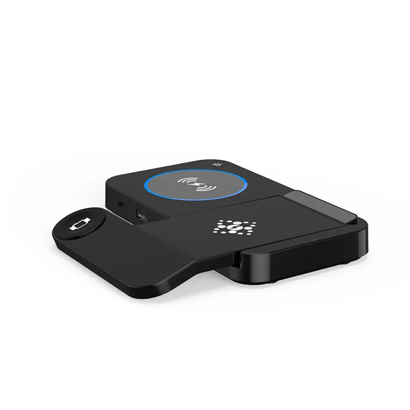 Portable Desktop Mobile Phone Wireless Charger Station 3In1 4 3 In One 3 In 1 Folding Megnetic Foldable 10W 15W Wireless Charger