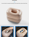 Portable Dual-Use Inflatable Bed For Car Travel Off-Road SUV Rear Seat Flocking Multi-Functional Comfortable Mattress
