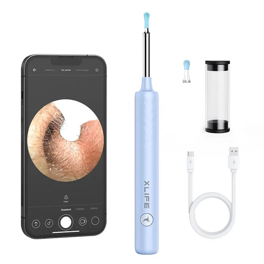 Xlife X3 Visual Earwax Remover With Camera,Smart Ear Cleaner 3.0 Mega Pixels Endoscope Otoscope For Earpick Health Care