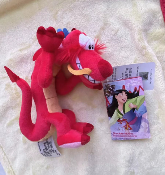 Mushu Dragon Magnetic Shoulder Plush Toy