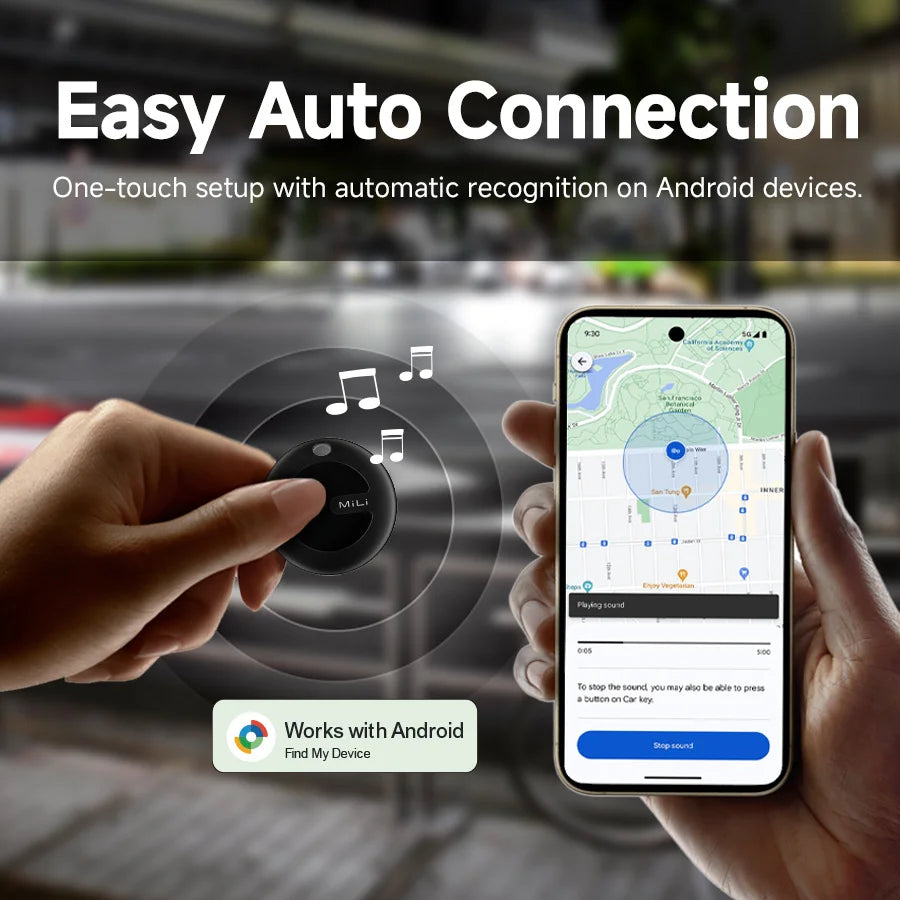 Smart Global Position Systm Tracker For Android Anti-Lost Device Item Finder Intelligent Locator Work With Google Find My Device For Pet Key