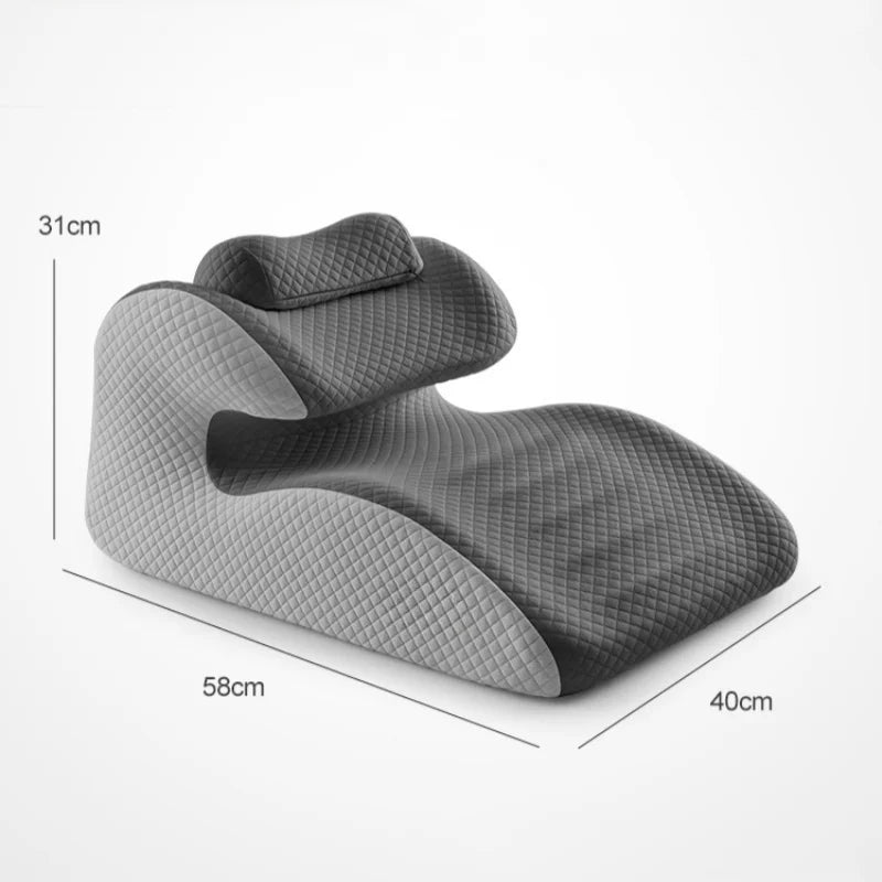 Memory Foam Bed Wedge Pillow Incline Support Cushion For Relief Pregnancy Home Sleeping Pillow Elderly Back Rest Pillow