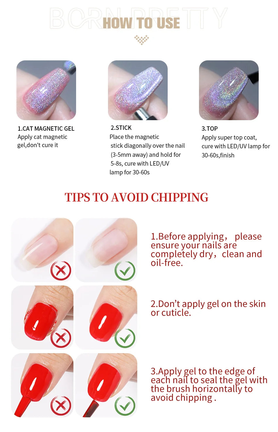 10ml Rainbow Purple Water Light Cat  Gel Nail Polish Shining Super Sliver-light Holographic Soak Off UV Gel