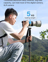 Metal Tripod Monopod for Camera DSLR Smartphone Monopod Stable and Portable Selfie Stick Hiking Pole Stick