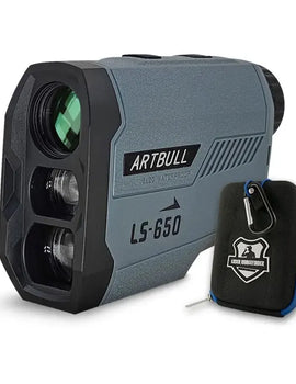 1000m Laser Rangefinder Hunting Outdoor 650m Golf Rangefinder Telescope with Flag-Lock Slope Adjusted Distance Meter