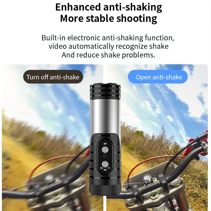 FHD 1080P Mini WiFi Sports Action Camera Portable Bicycle Helmet Motorcycle Body Camera Waterproof Cycling DVR with Wide Angle Lens