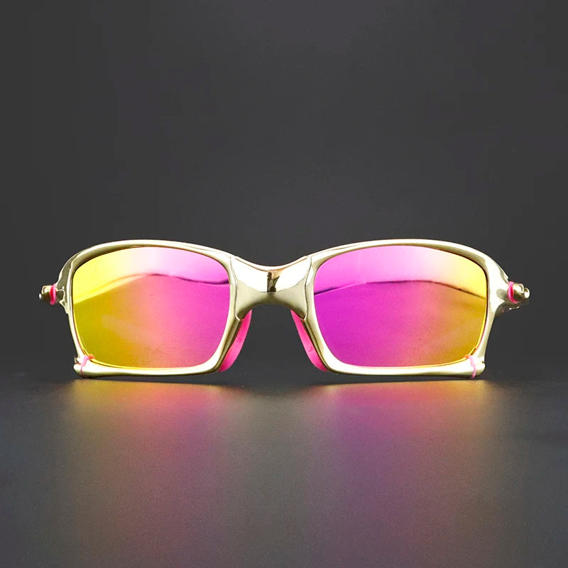 Polarized Metal Cycling Sunglasses UV400 Sports Eyewear