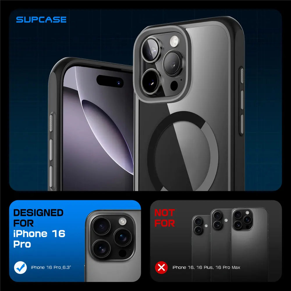 For iPhone 16 Pro Case with Camera Control Capture Button UB Mag Series Slim Protective  MagSafe Phone Case