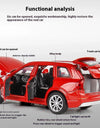 Simulation 1:32 Volvo XC90 SUV Alloy Diecast Metal Model Sound & Light Toy Car Central Control Ornaments Display Present For Boy