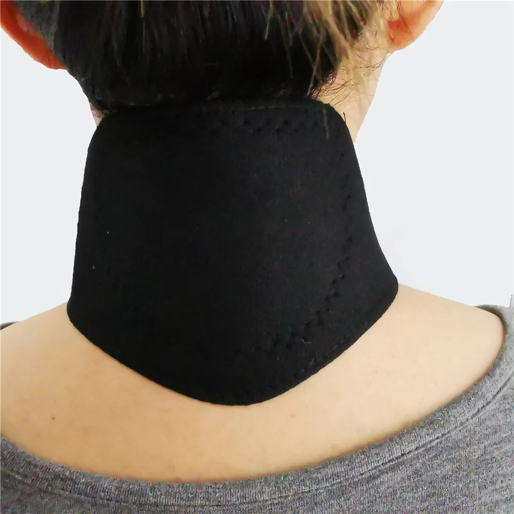 Health Care Neck Support Massager 1Pcs Tourmaline Self-heating Neck Belt Protection Spontaneous Heating Belt Body Massager