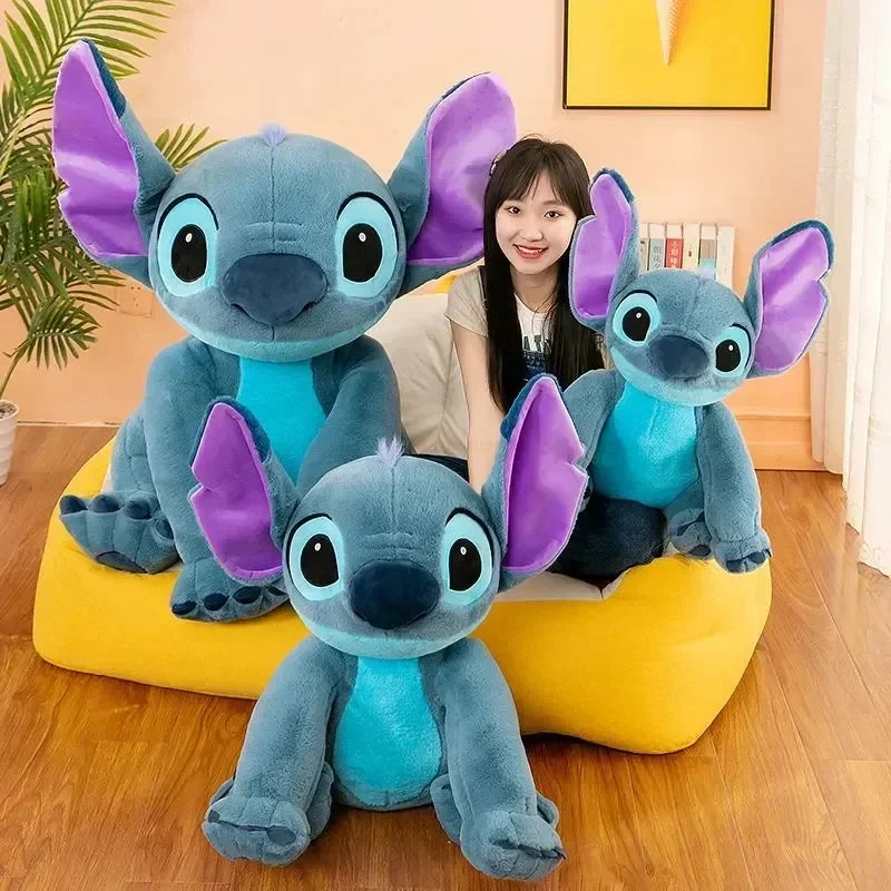 Plush Stuffed Doll 30cm-80cm Giant Size Cartoon Animal Couple Sleeping Pillow Soft Material Toy for Gift