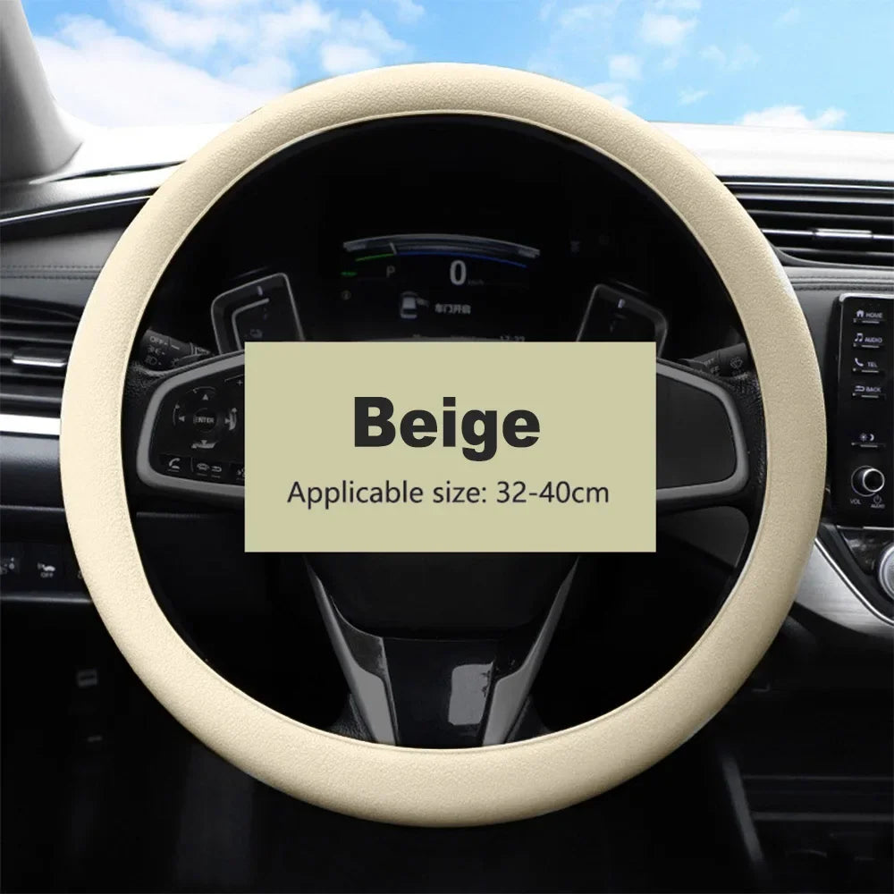 Universal Silicone Car Steering Wheel Cover Anti Slip 32CM 40CM