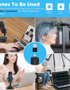 Condenser Wireless Microphone BY-PM500W Professional Mic for PC Laptop Streaming Recording Vocals Voice Gaming Metting