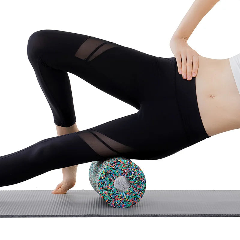 30*15cm EPP High Density Foam Roller Pilates Yoga Column Camouflage Yoga Column Fitness Muscle Relaxation Massage Column