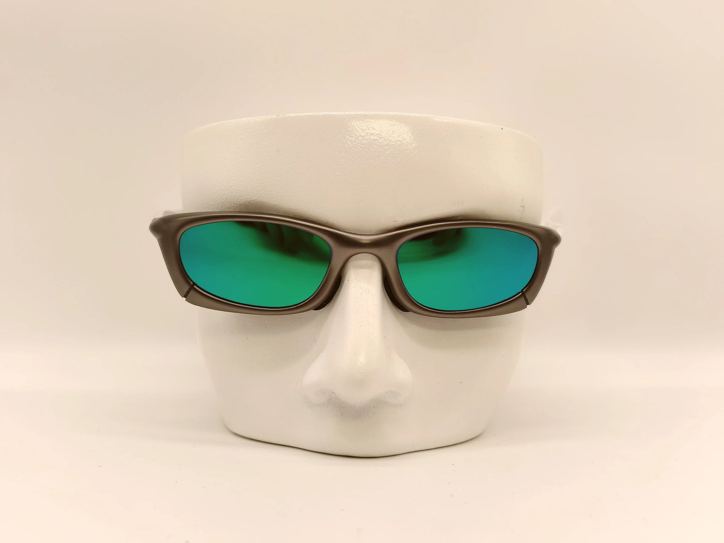 Polarized UV400 MTB Bike Cycling Sunglasses – Silver Metal Frame Riding Fishing Eyewear
