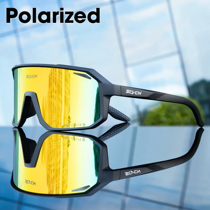 Polarized Cycling Glasses Outdoor Fishing Glasses Men MTB Cycling Sunglasses Women Road Bike Glasses UV400 Bicycle Glasses