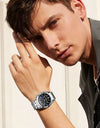 Men Watches Stainless Steel Top Luxury Fashion Business Wristwatch Waterproof Luminous Quartz Watches