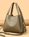Top-handle Bag Handbags Leather Bags Ladies Shoulder Hand Bags Tote Shopping Bucket Bag