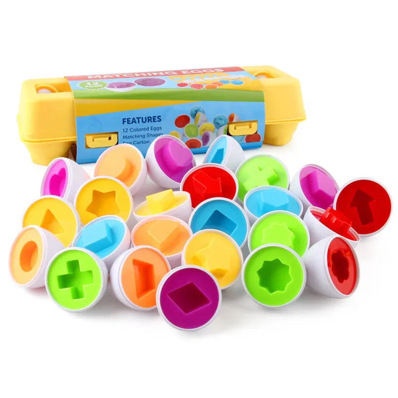 Montessori Games  toy Smart Egg Shape Match Puzzle For s   Development Toy Educational Toy For  1 2 3 4 Year