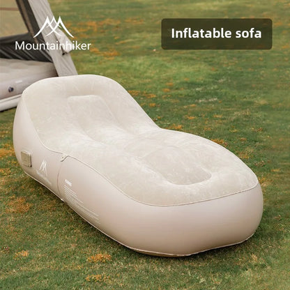 Fast Inflatable Air Sofa Bed Outdoor Portable Air Mattress Lazy Camping Automatic Inflatable Sleeping Mat Uptaded