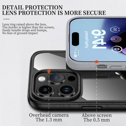 for iPhone 15 Case 15 Pro 15 Plus Case Fitted Armor TPU PC Transparent Airbags Shockproof Cover for iPhone 15 Pro Max Case