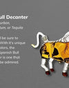 OX YEAR Whisky Glass Cow Decanter Whiskey Animal Bull Shaped Home Bar Wine Bottle For Liquor Scotch Drinkware Gift 1L Glassses