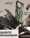 For iPhone 16 Pro Case 6.3" 2024 UB Mag XT Heavy Duty Rugged Strong Magnetic Phone Case with Camera Cover