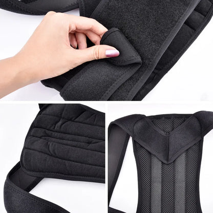 Back Waist Posture Corrector Adjustable Adult Correction Belt Waist Trainer Shoulder Lumbar Brace Spine Health Support Belt Vest