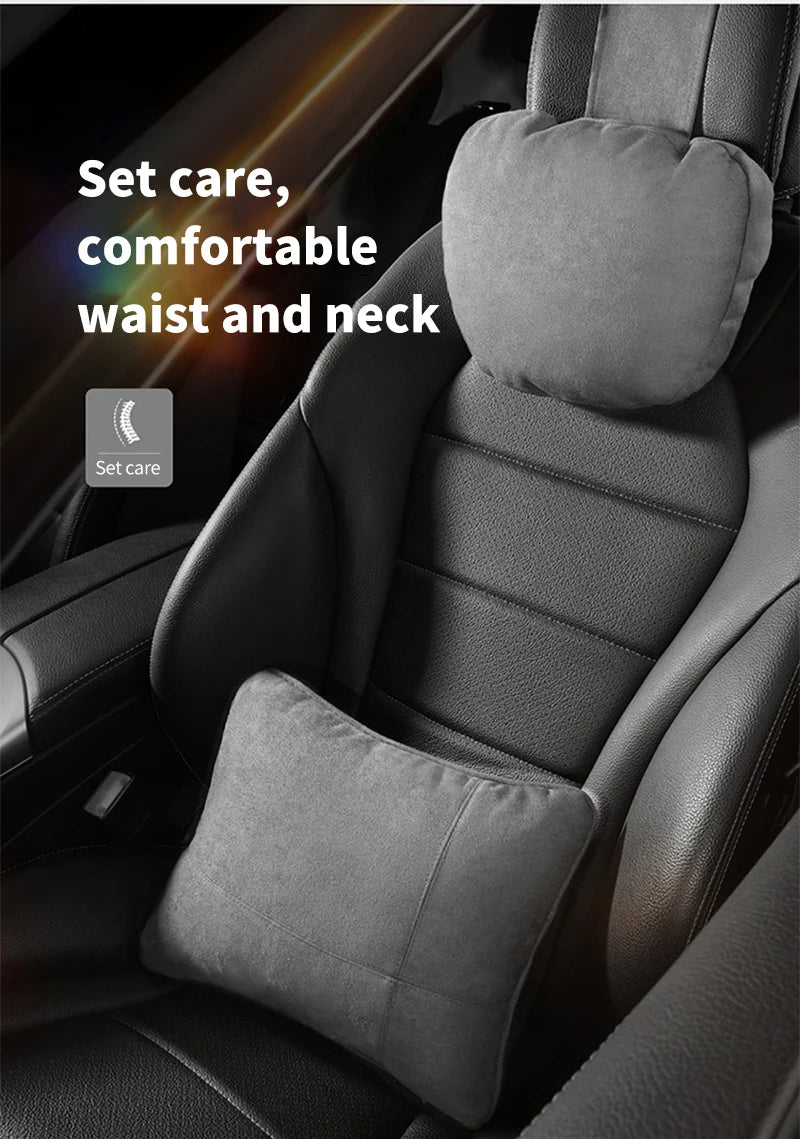 Memory Cotton Car Headrest Neck Support For Car Supplies Seat Class Soft Universal Adjustable Car Pillow Neck Rest Cushion