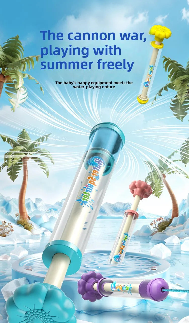 Fireworks Spray Water Pull-Back Water  Outdoor Splash Games for Pool Lawn Activities s Summer Interactive Water Spray Toys