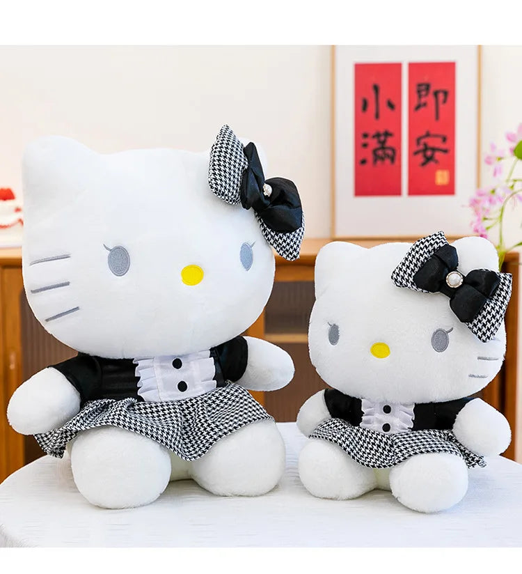 Black Cat Character Plush Stuffed Doll Pillow Toy