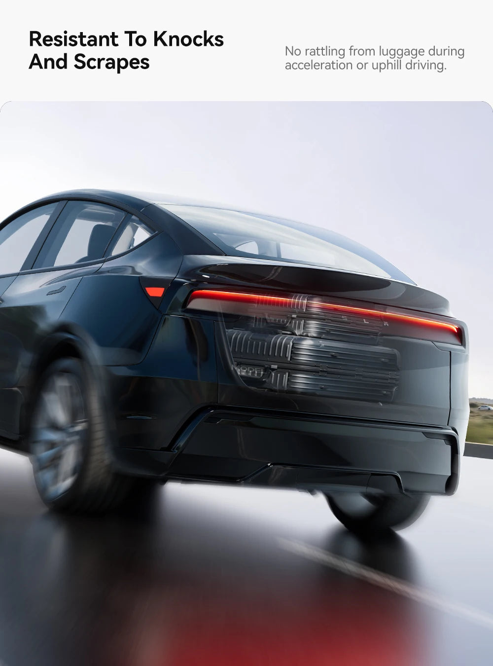 Trunk Tailgate Protection Pad for Tesla Model Y Juniper 2026 Waterproof Anti Dirt TPE Back Plate Cover