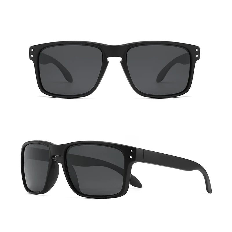 Retro Wrap Photochromic Polarized UV400 Sunglasses for Men Women Casual Fashion Eyewear