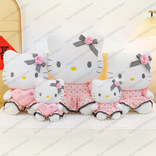 Cute Cat Character Plush Stuffed Doll Toy