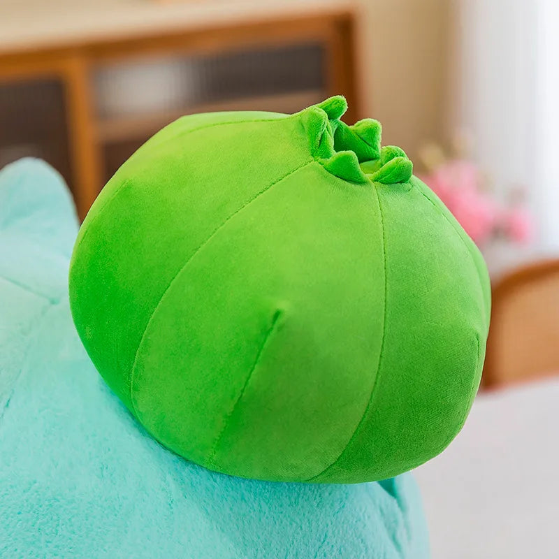 Bulbasaur Plush Stuffed Animal Soft Green Pillow