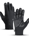 Winter Outdoor Warm Gloves Black Touchscreen Anti-slip Waterproof Bag Cycling Skiing Mountaineering Motorcycle Gloves Men