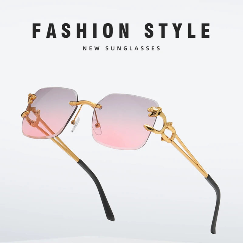 Square Sunglasses Women Luxury Sunglasses