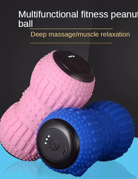 Yoga Fascia Ball Electric Peanut Ball USB Rechargeable Massage Ball Leg Muscle Relaxer Shoulder Neck Waist Massage Muscle Relax