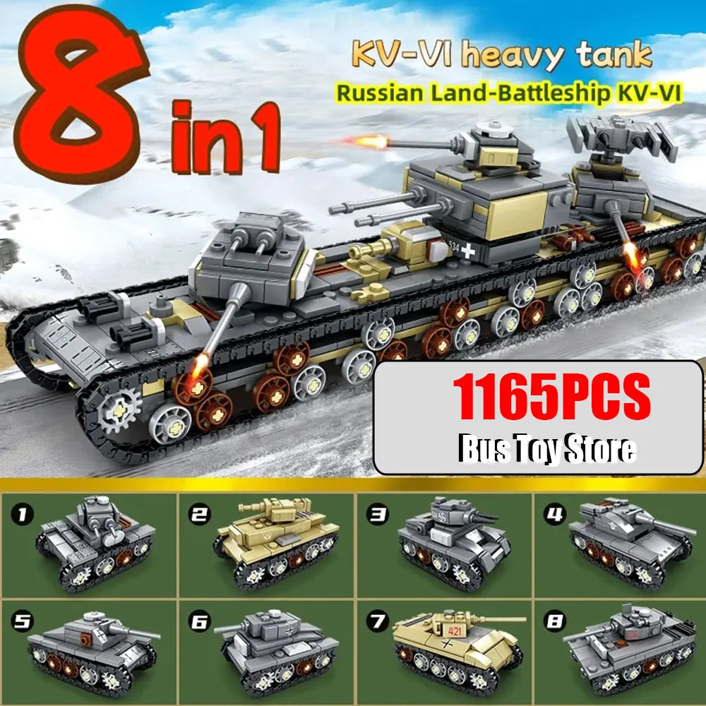 Aircraft Tank Aircraft Carrier MODERN EOLIPMENT MODERN WAR INFORMATION WW2 Military Model Building Blocks Bricks for Boy