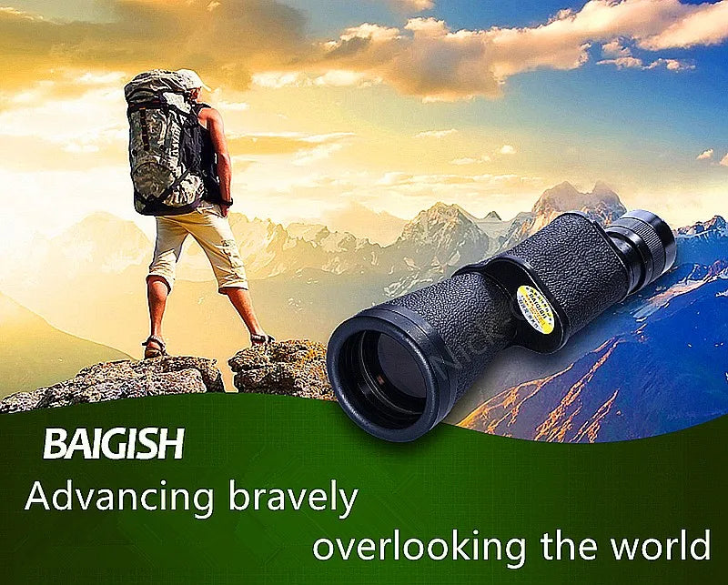 Metal 8X30 10X40 12X45 Military Monocular HD High Quality Portable Mini Telescope Captain Caribbean Pirates Spyglass Binoculars